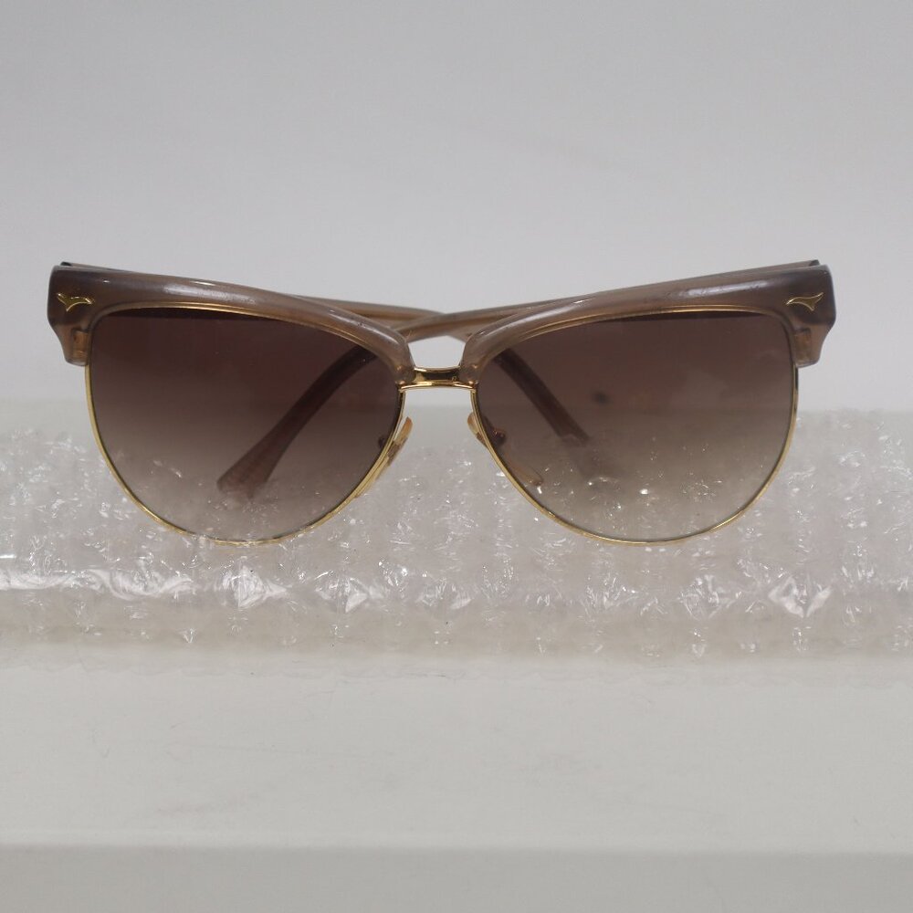 Vintage Missoni Tan Gold Sunglasses